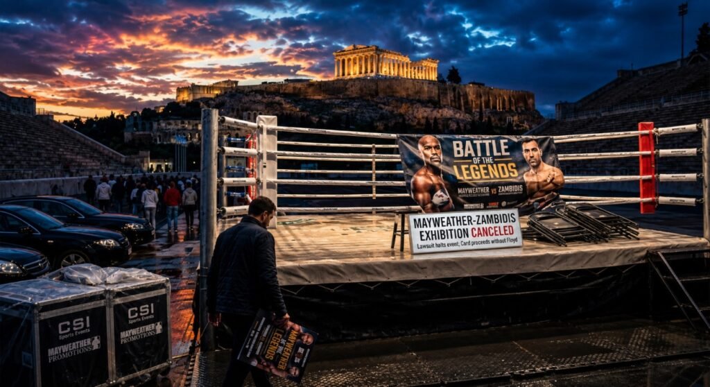 Floyd Mayweather's Greece Exhibition Canceled After Contract Lawsuit Halts Event