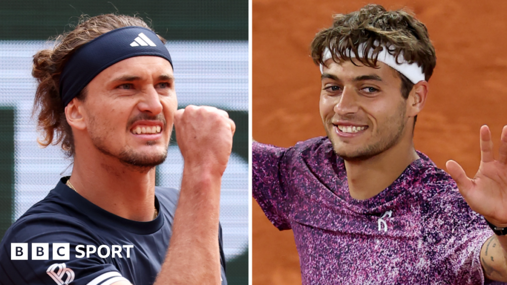 French Open 2026: Alexander Zverev and Flavio Cobolli will put friendship aside with Grand Slam title at stake Alexander Zverev and Flavio Cobolli celebrate at the French Open