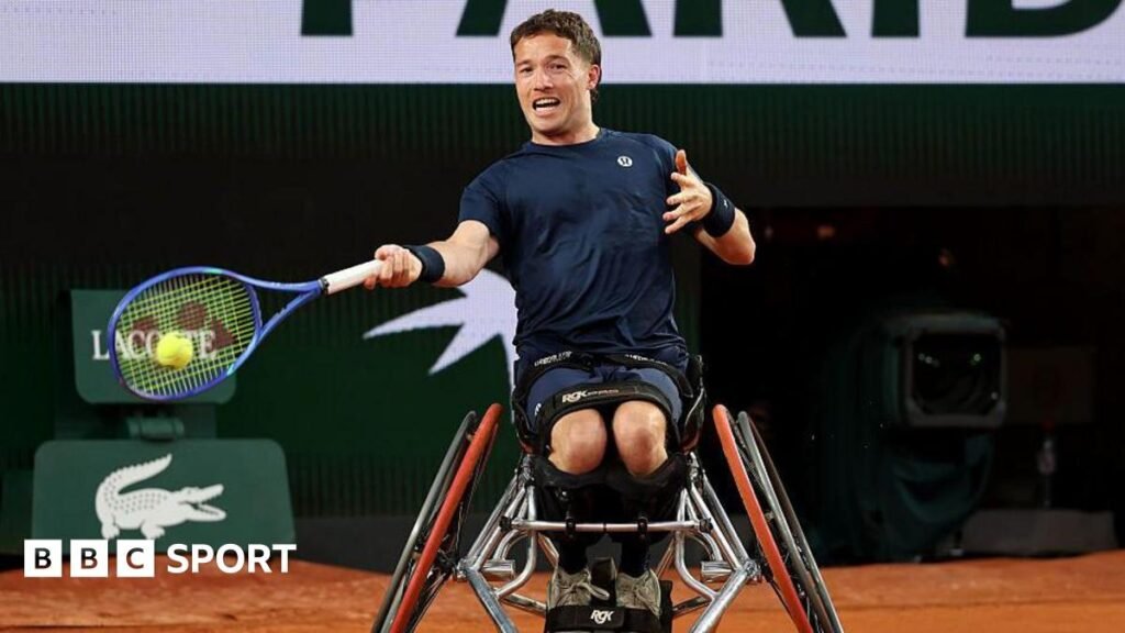 French Open 2026 results: Britain’s Alfie Hewett into wheelchair quarter-finals as Gordon Reid loses Alfie Hewett is in a wheelchair and swinging a tennis racquet