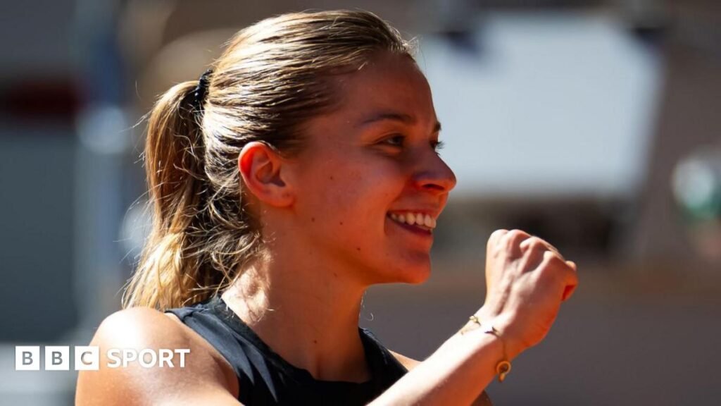 French Open 2026 results: Qualifier Maja Chwalinska into Roland Garros quarter-finals Maja Chwalinska celebrates reaching the French Open quarter-finals