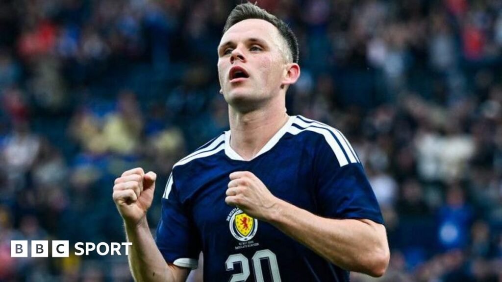 Hearts: Lawrence Shankland contract gamble paid off – Graeme Jones Lawrence Shankland celebrates scoring for Scotland against Curacao