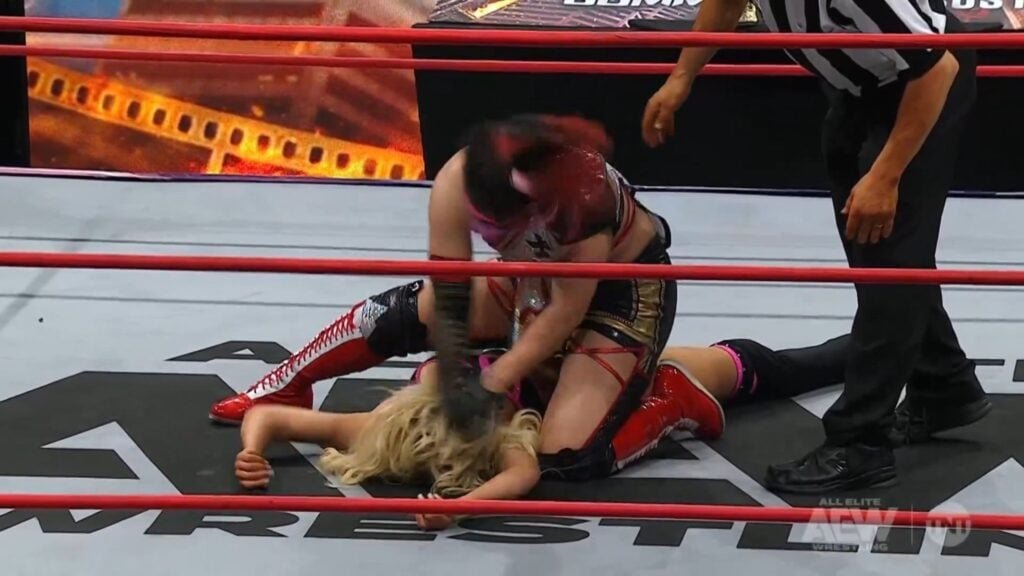 Hikaru Shida And Persephone Qualify For TBS Title Survival of the Fittest Match Hikaru Shida And Persephone Qualify For TBS Title Survival of the Fittest Match