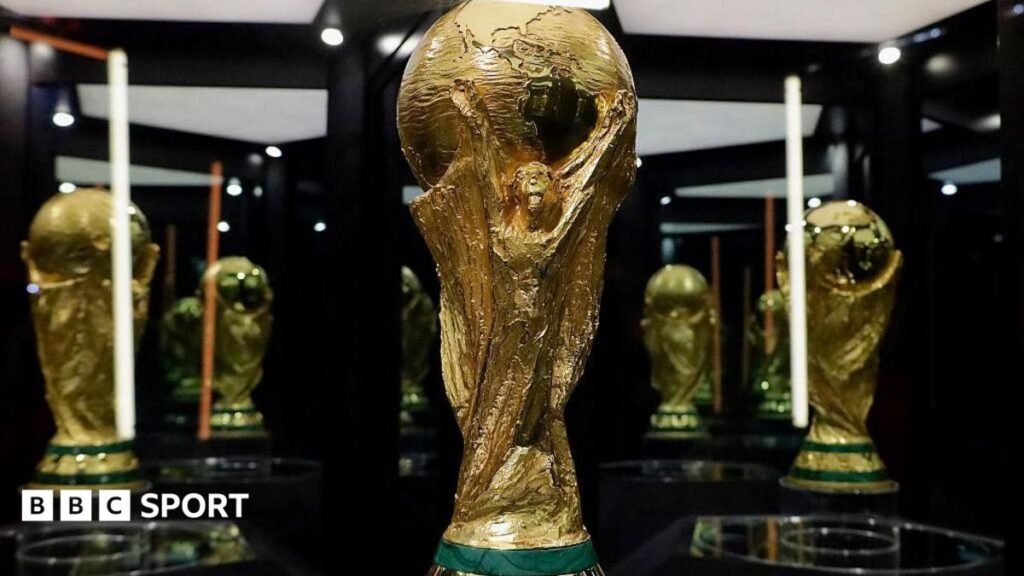 World Cup trophies