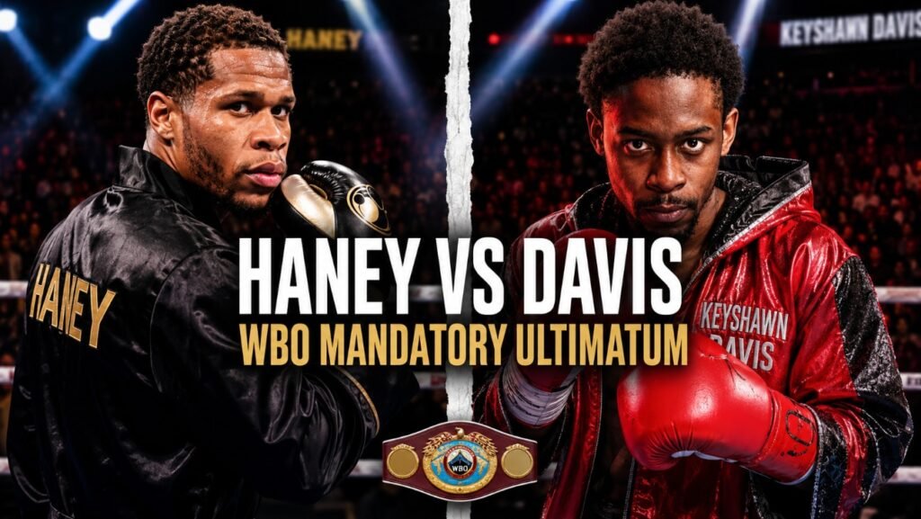 Is Devin Haney Calling Keyshawn Davis’ Bluff? Is Devin Haney Calling Keyshawn Davis' Bluff?