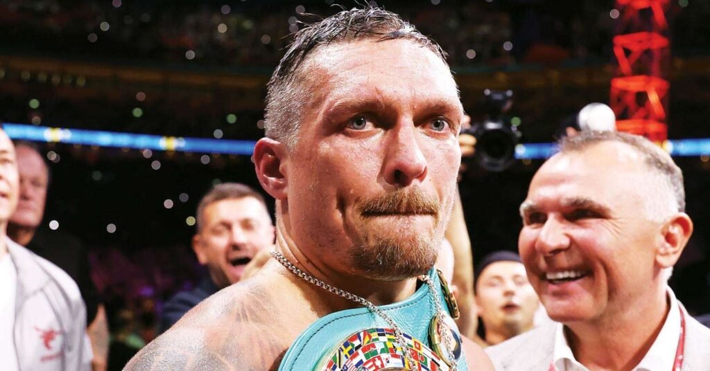 Mandatory challenger says Oleksandr Usyk will not want to face him: “He’s 100% scared”