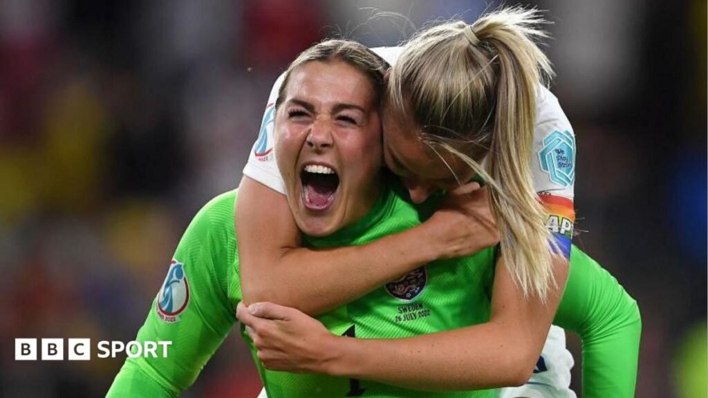 Mary Earps: London City Lionesses keeper ‘doesn’t know’ if she’s ready for return to spotlight again A graphic that reads 'Follow our women's football TikTok' with a picture of a mobile phone