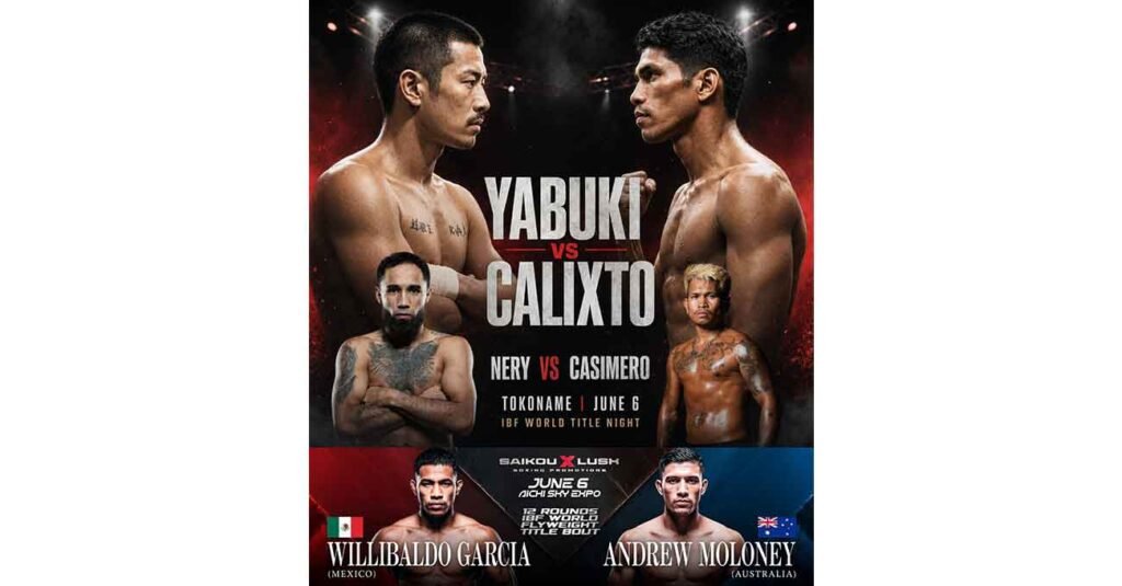 Masamichi Yabuki vs Rene Calixto full fight video poster 2026-06-06
