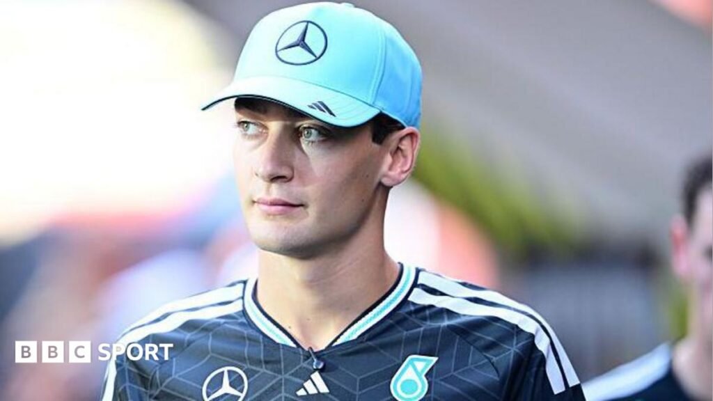 Mercedes driver George Russell