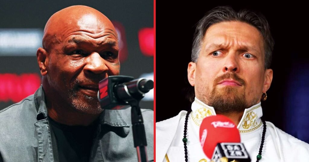 Mike Tyson tells Oleksandr Usyk to face one man next: “We’re waiting for you” Mike Tyson tells Oleksandr Usyk to face one man next: “We’re waiting for you”