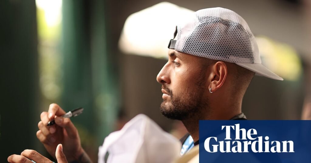 Nick Kyrgios ‘thrilled to be back’ after first singles win in 15 months | Nick Kyrgios Nick Kyrgios ‘thrilled to be back’ after first singles win in 15 months | Nick Kyrgios