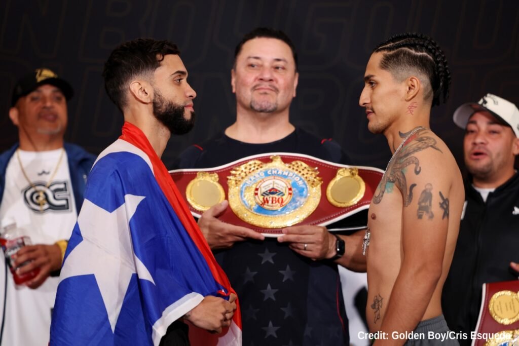 Oscar Collazo vs Neider Valdez Live Results: Round-by-Round Updates From Oceanside