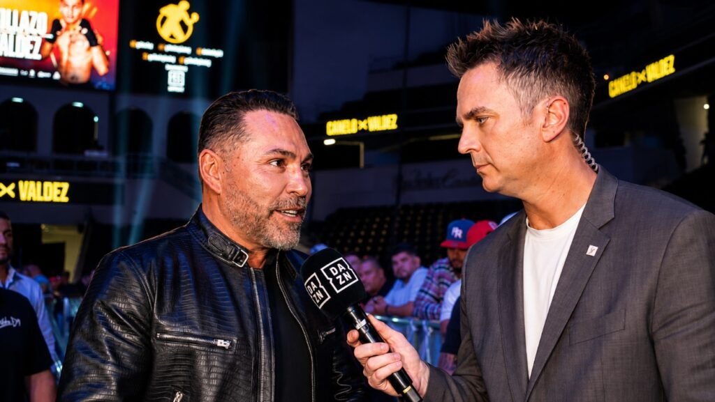 Oscar De La Hoya Blasts Zuffa Boxing Over Ryan Garcia Fight Plans Image: Oscar De La Hoya Blasts Zuffa Boxing Over Ryan Garcia Fight Plans