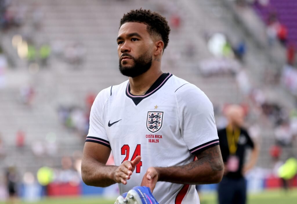 Reece James makes claims about fitness ahead of World Cup Reece James playing for England.