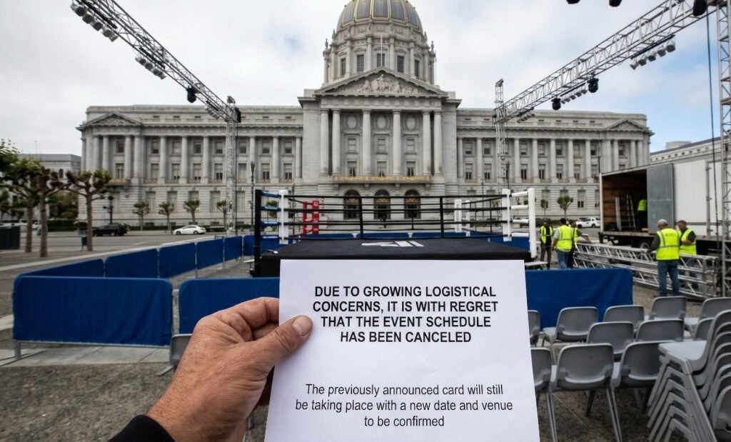 San Francisco boxing event aiming for world attendance record canceled ahead of July 11 date