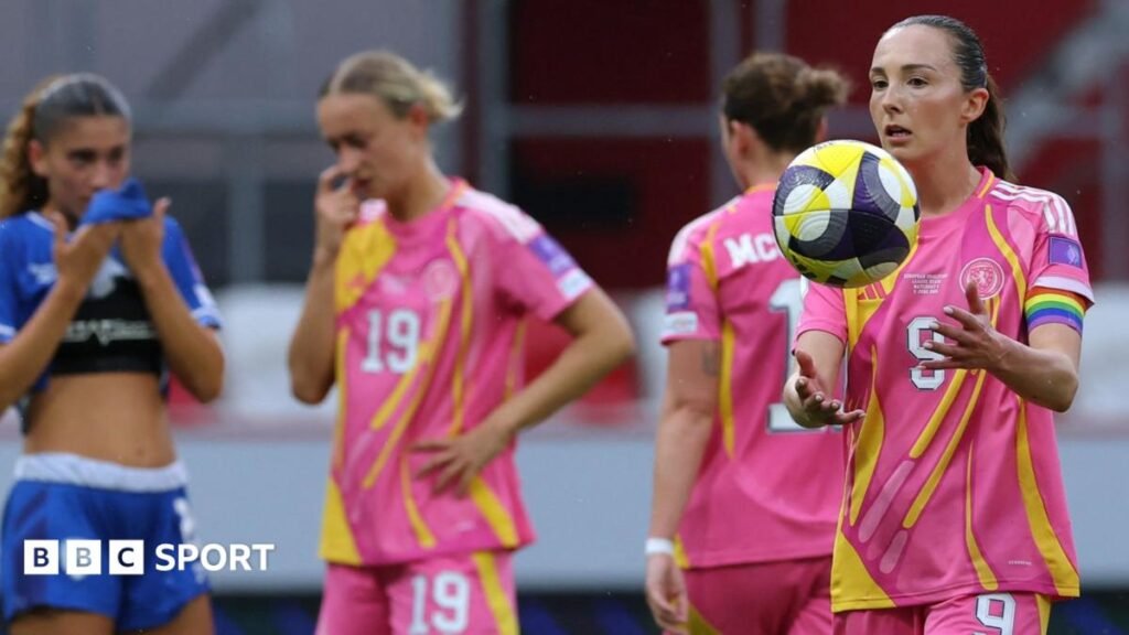 Scotland ‘living dream’ thanks to ‘humble’ superstar Caroline Weir Scotland captain Caroline Weir playing against Israel
