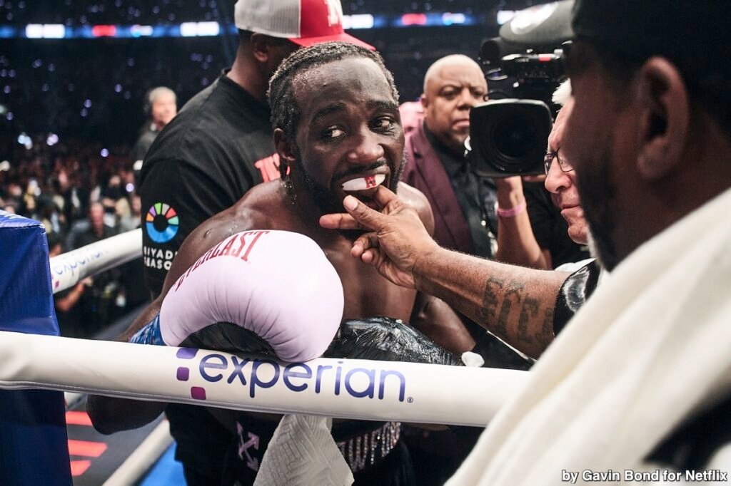 Shakur Stevenson Calls Floyd Mayweather-Terence Crawford A '50/50' Fight