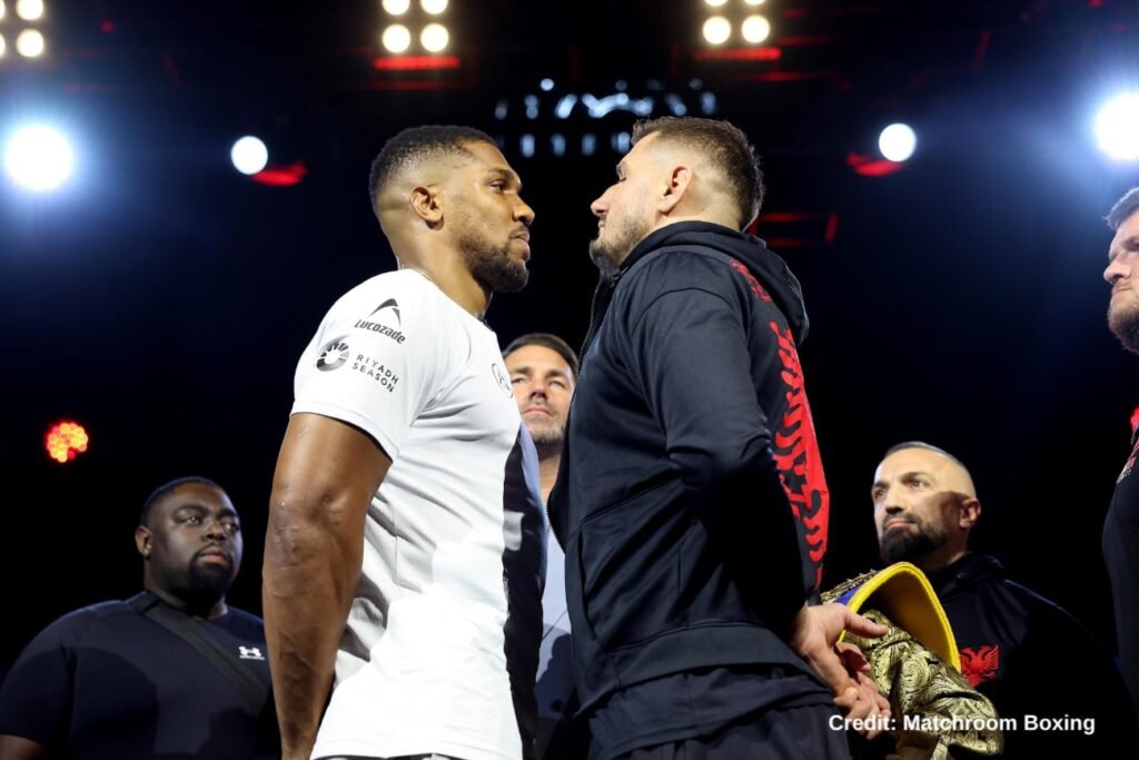 ‘Soon As That Shot Lands, It’s Over’ Image: Peter Fury On Joshua-Prenga: 'Soon As That Shot Lands, It's Over'