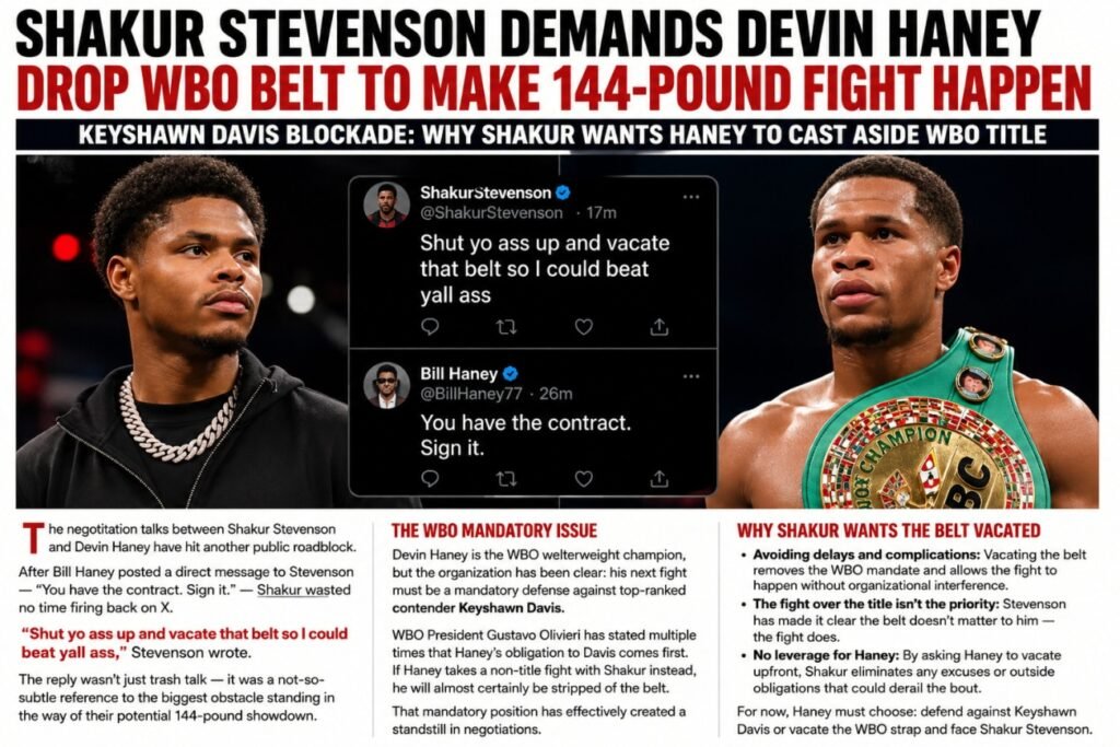 Image: Shakur To Bill Haney: Tell Devin To Vacate The Belt So I Can Beat His Ass