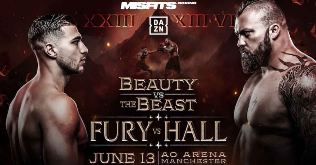 Tommy Fury vs Hall FULL fight Video & highlights 2026 Tommy Fury vs Eddie Hall full fight video poster 2026-06-13