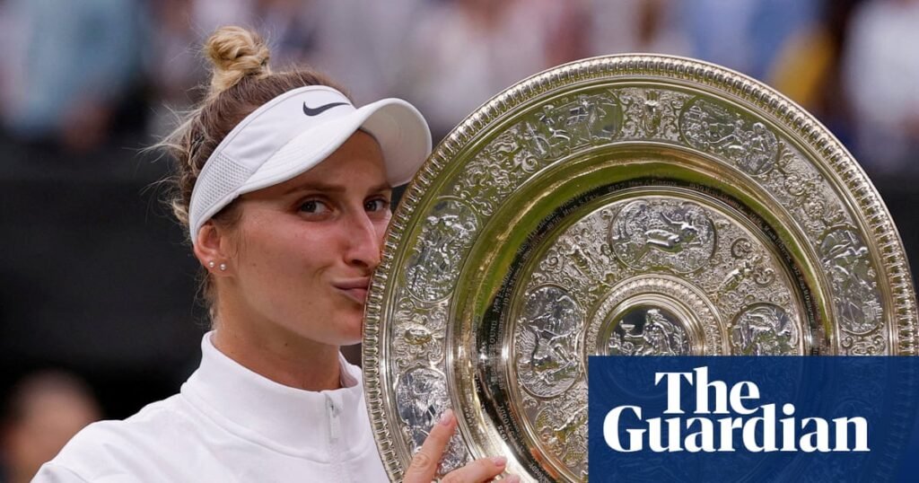 Wimbledon 2023 champion Vondrousova given four-year ban for refusing anti-doping test | Tennis Wimbledon 2023 champion Vondrousova given four-year ban for refusing anti-doping test | Tennis