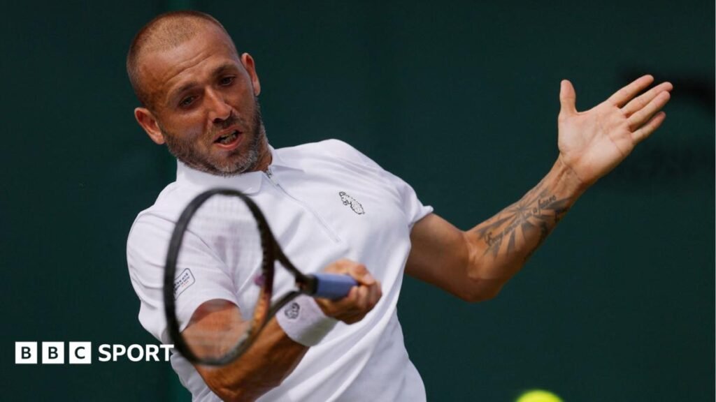 Wimbledon qualifying: Britain’s Dan Evans loses in final singles match of career Dan Evans