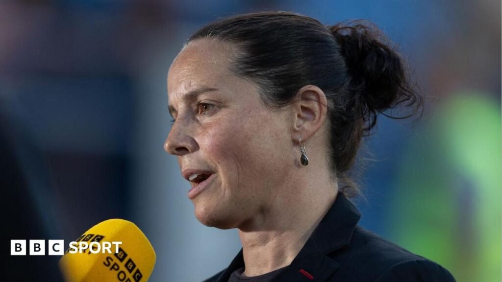 Women’s World Cup qualifying: Rhian Wilkinson reveals Wales team plane was struck by lightning Rhian Wilkinson speaks to the BBC in Montenegro