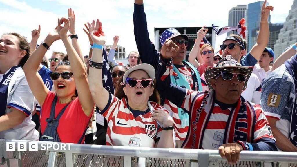 World Cup 2026: Are Americans excited about World Cup? American fans cheer for the USA national team ahead of the World Cup