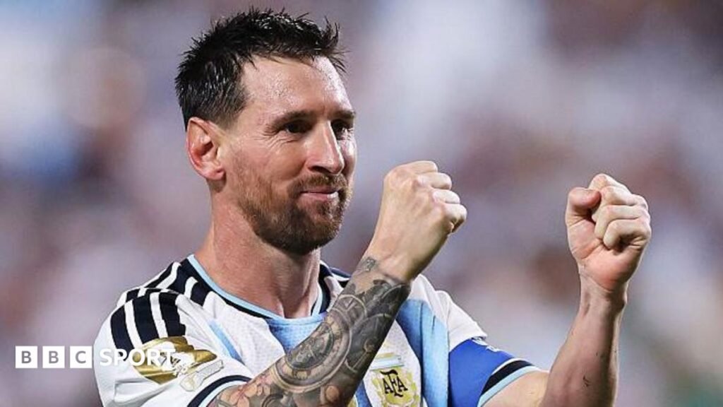 Argentina's Lionel Messi