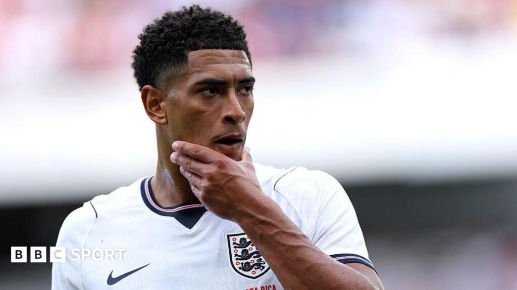 World Cup 2026: Bellingham, but no Guehi – England’s expected team Jude Bellingham looks on