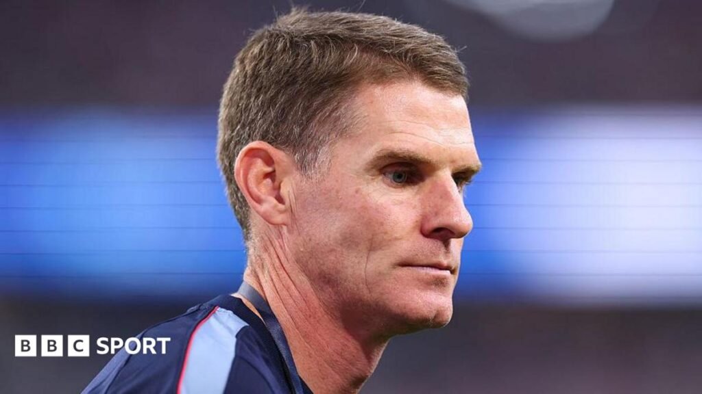 World Cup 2026: England assistant coach Anthony Barry to continue with half-time interviews Anthony Barry during the England v Croatia game