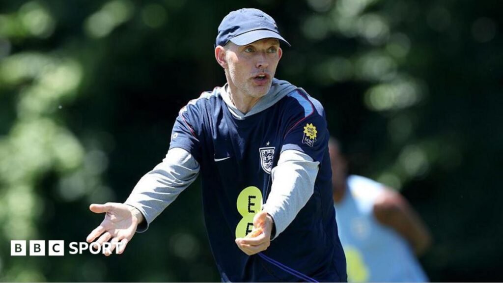 World Cup 2026: England will not adapt style in USA heat, says Thomas Tuchel Thomas Tuchel taking training for England in Kansas City