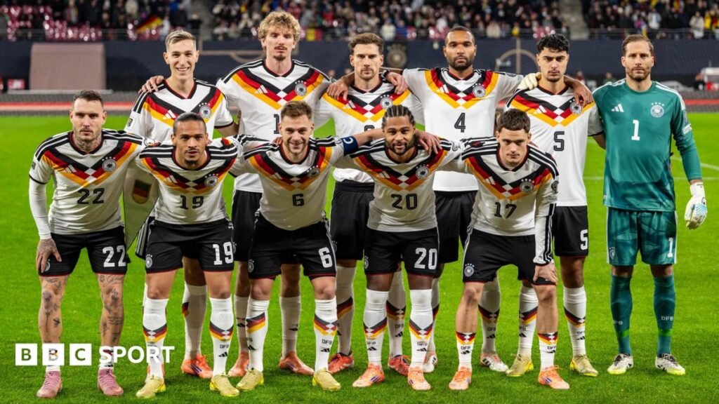 World Cup 2026: Germany players to pay for fans to travel to Ecuador game in New Jersey A Germany team line-up picture