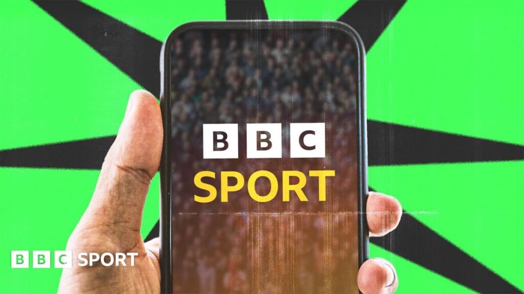 World Cup 2026: How to follow on the BBC – TV, radio, online and social media A graphic of a phone which says BBC Sport