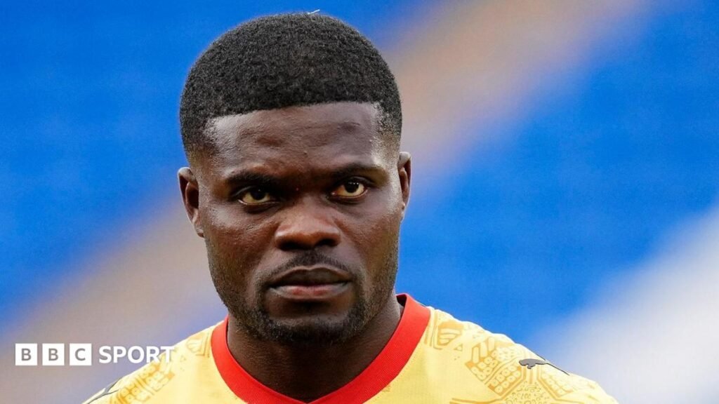Ghana midfielder Thomas Partey
