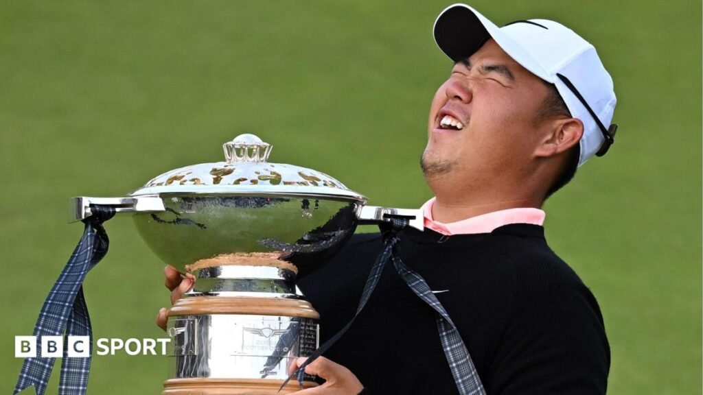 2026 Scottish Open: Tom Kim secures first title in three years Jannik Sinner