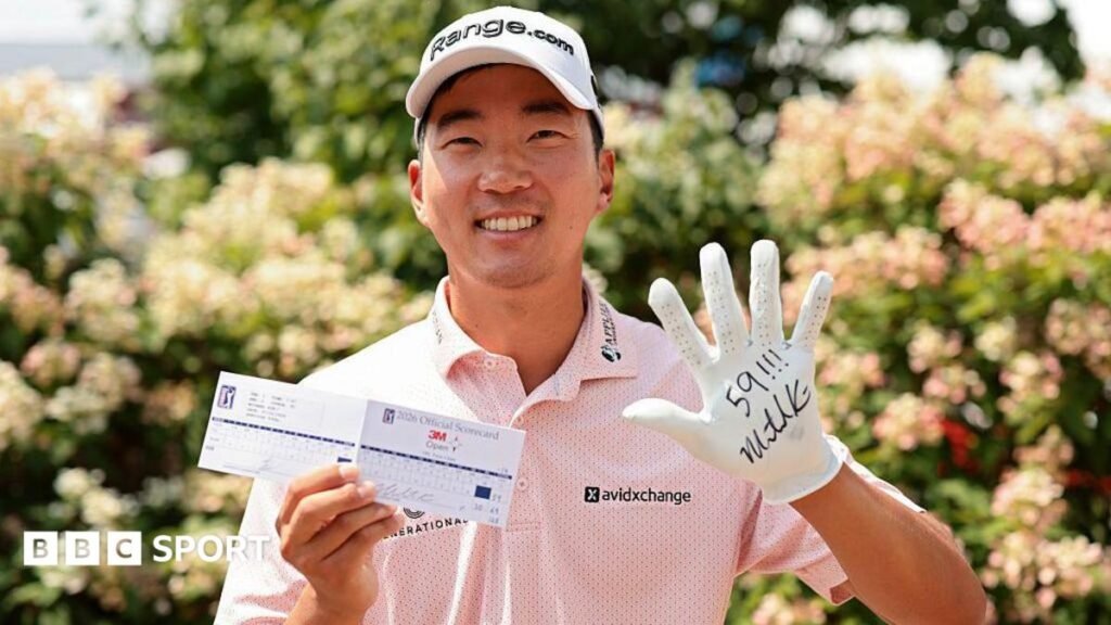 3M Open: Michael Kim feels ‘pretty cool’ after a historic round of 59 Anti-doping test kit