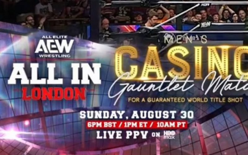 AEW Adds Casino Gauntlet Match to All In 2026 at Wembley Stadium AEW Adds Casino Gauntlet Match to All In 2026 at Wembley Stadium