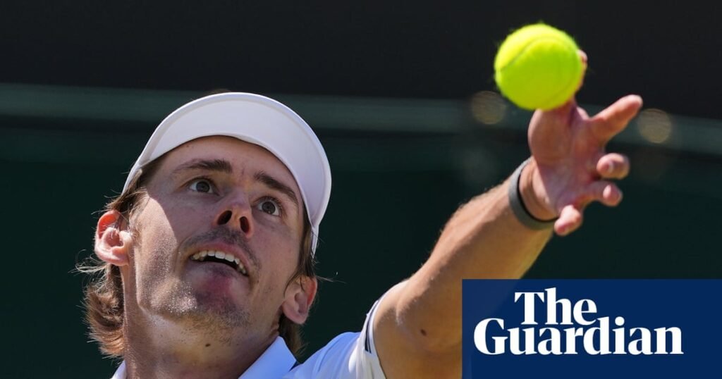 Alex de Minaur warms to Wimbledon task with win over Adrian Mannarino | Alex de Minaur Alex de Minaur warms to Wimbledon task with win over Adrian Mannarino | Alex de Minaur