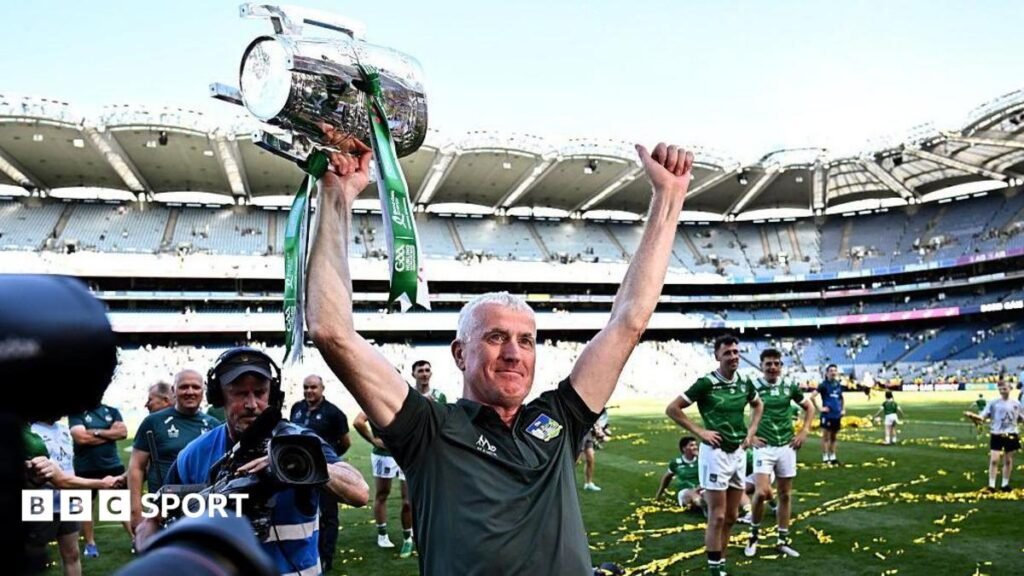 All-Ireland hurling final: ‘Satisfaction and joy’ for triumphant Limerick John Kiely with the Liam MacCarthy Cup