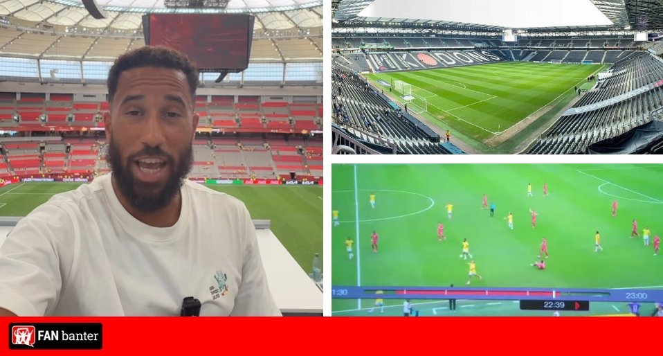Andros Townsend calls MK Dons a ‘franchise’ during ITV commentary for World Cup match Andros Townsend calls MK Dons a 'franchise' during ITV commentary for World Cup match