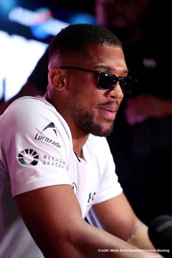 Anthony Joshua Must Dominate Kristian Prenga, Says Gareth Davies