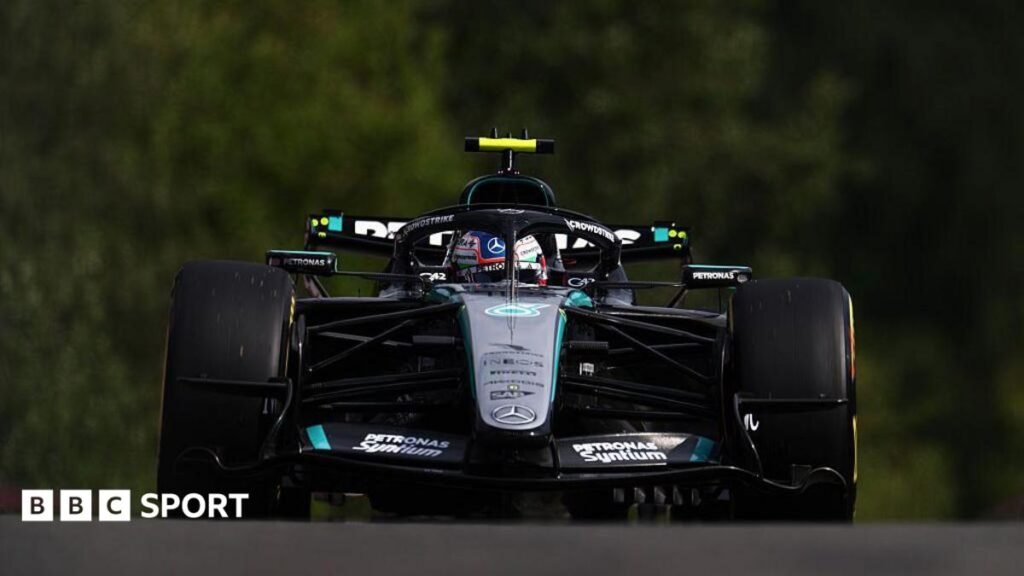 Belgian Grand Prix: Kimi Antonelli tops FP2 as Pierre Gasly crashes heavily Kimi Antonelli