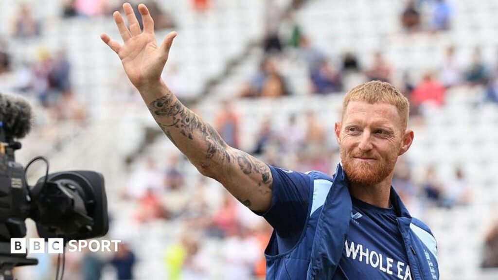 Ben Stokes: Rob Key would not be surprised by England return Ben Stokes waves to the crowd while being filmed