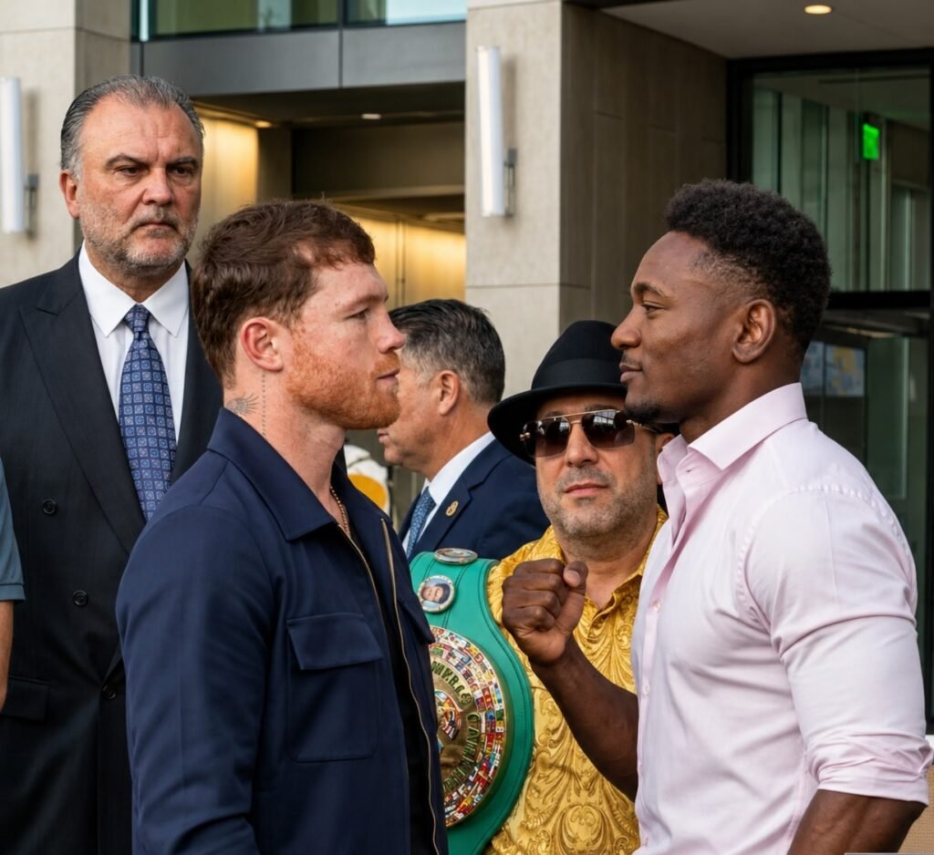 BoMac Questions Whether Canelo Wanted Christian Mbilli Fight Image: BoMac Questions Whether Canelo Wanted Christian Mbilli Fight
