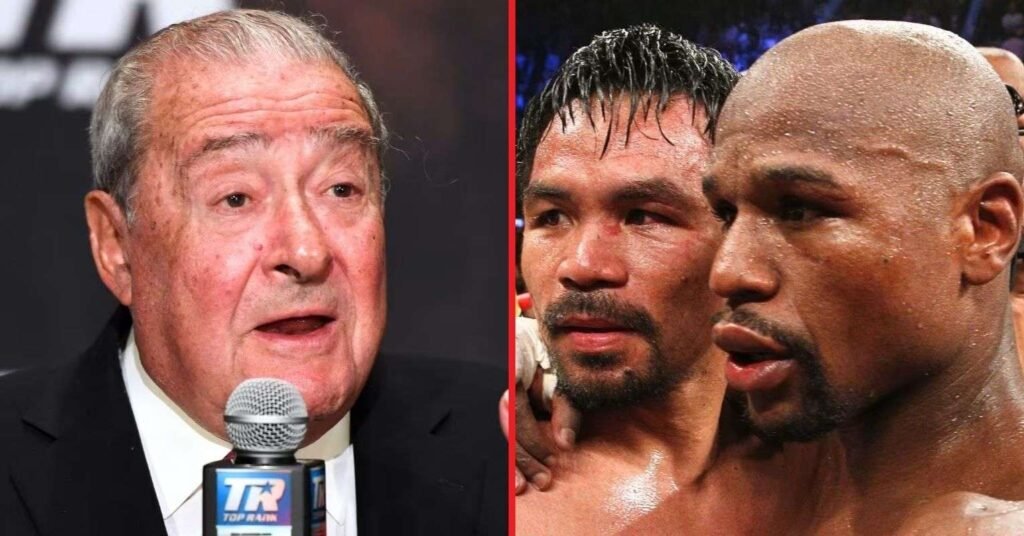 Bob Arum predicts Floyd Mayweather vs Manny Pacquiao rematch: “I favour him” Bob Arum predicts Floyd Mayweather vs Manny Pacquiao rematch: “I favour him”