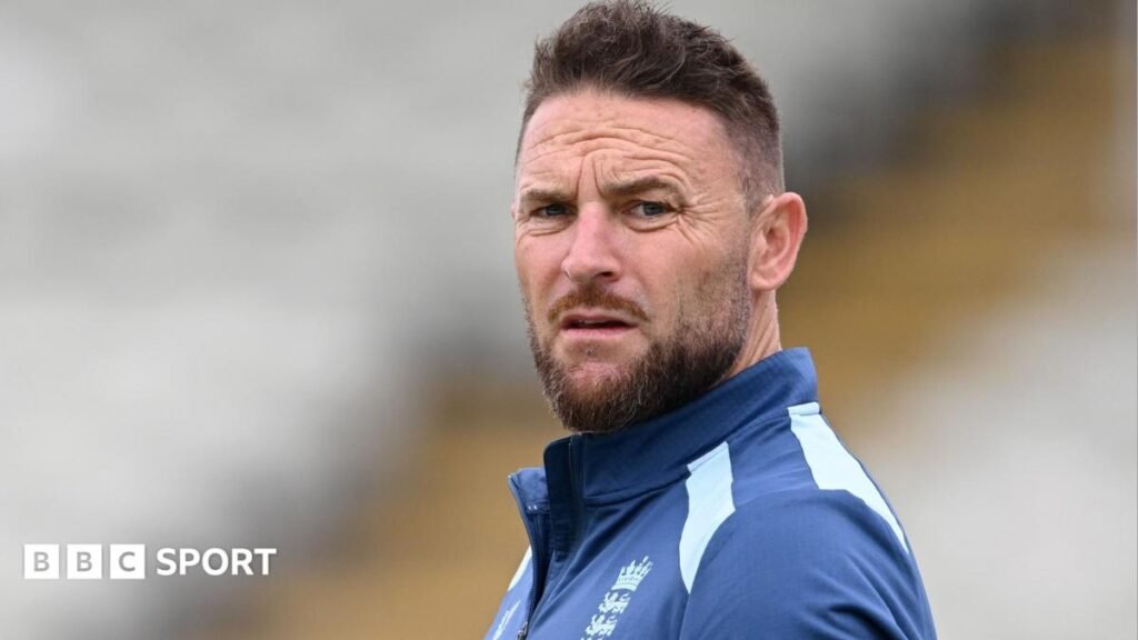 Former England Test coach Brendon McCullum