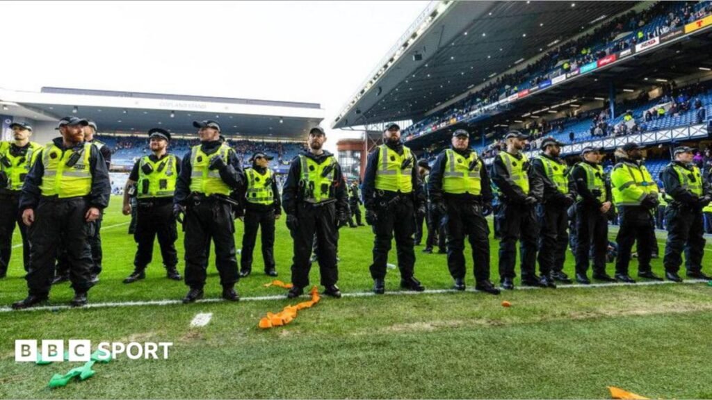 Celtic & Rangers cited after unrest ‘near miss’ at Ibrox Rodri with the World Cup trophy