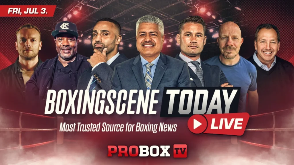 Chris Algieri and Coach Robert Garcia in-studio on holiday weekend: ‘Boxing never sleeps’ Vergil Ortiz Happy to Fight Jaron 'Boots' Ennis Next: 'No Question Vegil Beats Boots'