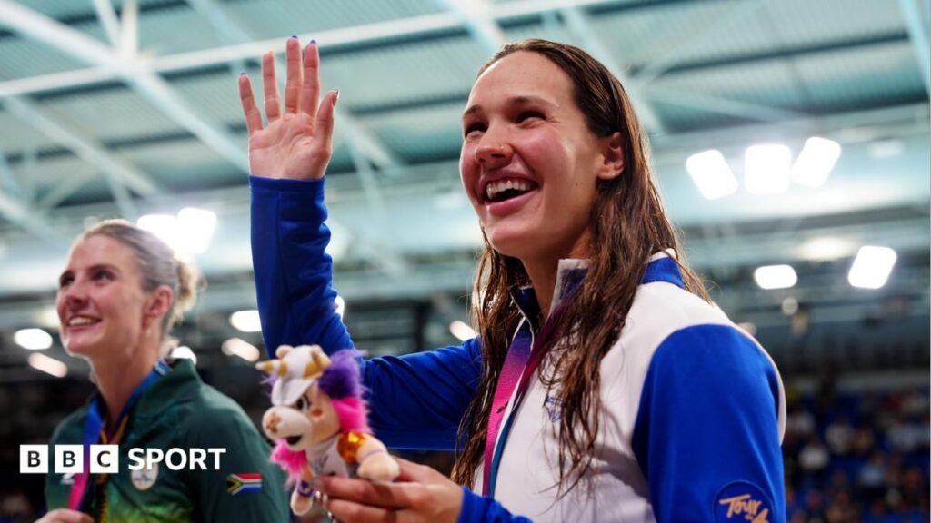 Commonwealth Games 2026: Angharad Evans becomes Scotland star Dewald Brevis