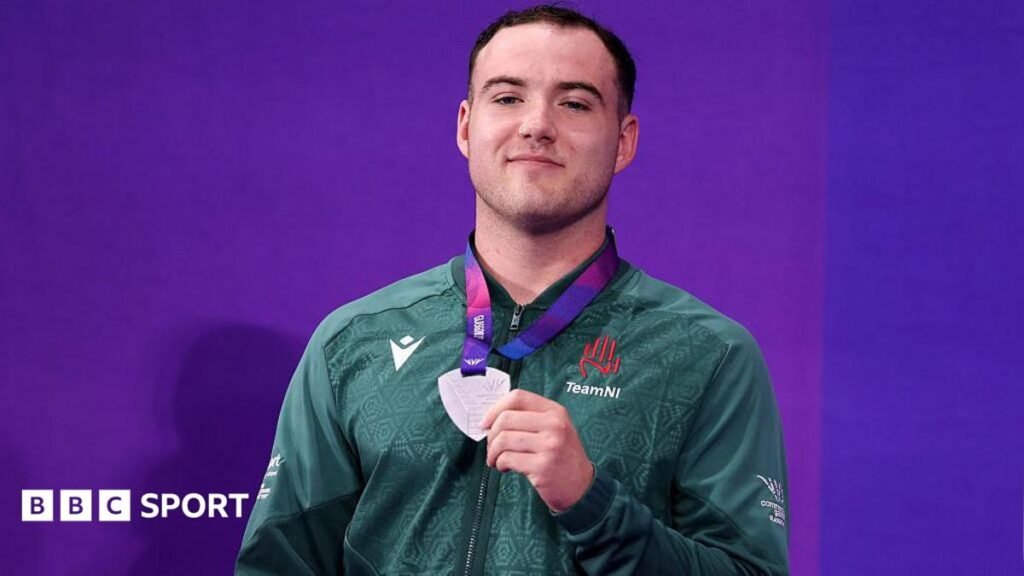 Commonwealth Games 2026: Barry McClements wins second NI medal with silver in S9 100m Anti-doping test kit